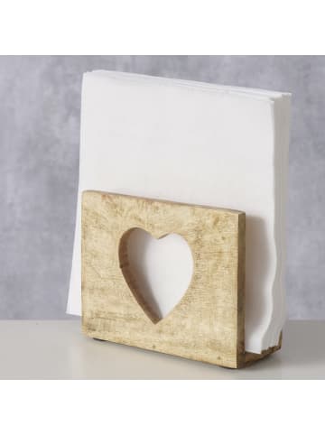 Boltze Serviettenhalter in beige