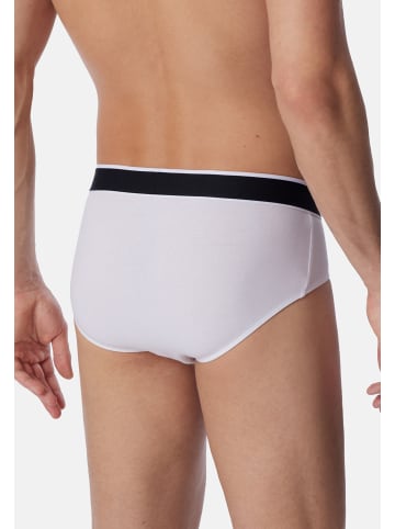 Schiesser Rio Slip / Unterhose 95/5 Organic Cotton in Weiß