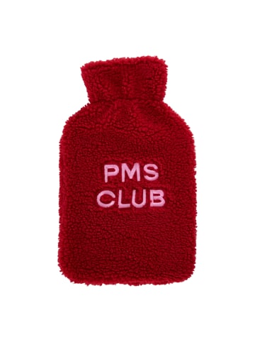 Butlers Wärmflasche STAY HOME CLUB PMS in Rot