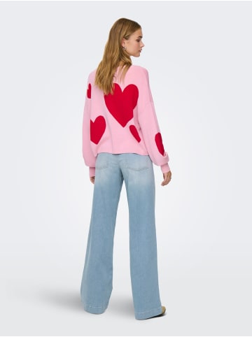 ONLY Pullover 'onlMONTANA' Rosa