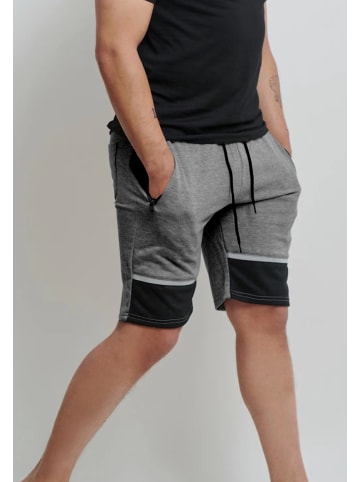 Forbest Kurze Basic Sport Sweat Shorts in Dunkelgrau