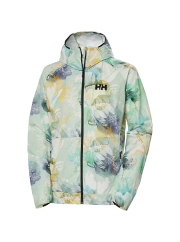 Helly Hansen W ROAM PRINTWIND JACKET in Perlweiß