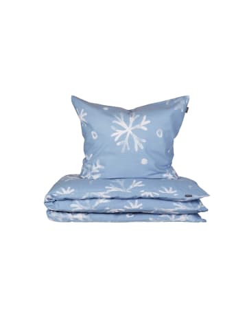 Schiesser Feinbiber-Bettwäsche-Set Skadi in Blau