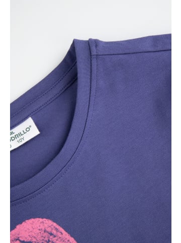 Coccodrillo T-Shirt mit kurzem Ärmel in violett