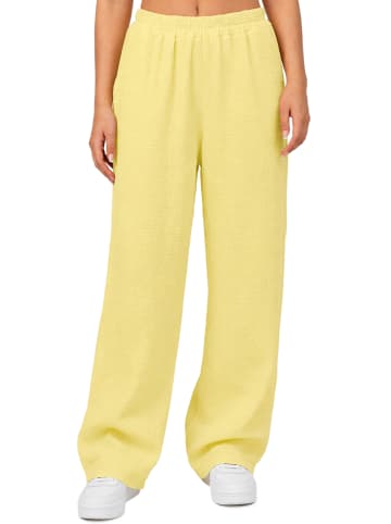 Reichstadt Damen Oversized Hose Musselin in Yellow
