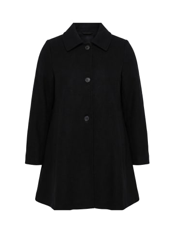 Ulla Popken Mantel in schwarz