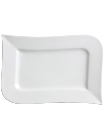 Ritzenhoff & Breker Servierplatte Melodie in Weiß 36 x 23 cm