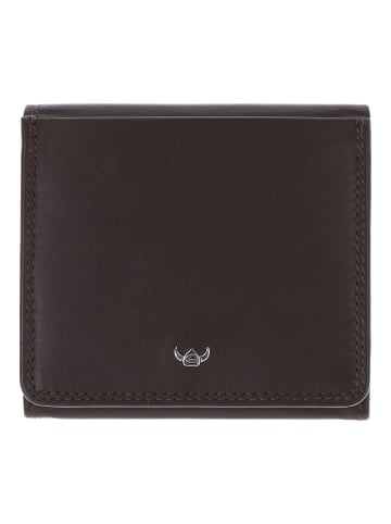 Golden Head Polo Geldbörse RFID Schutz Leder 10 cm dunkelbraun
