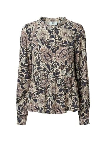 Noa Noa Hemd EllenNN in Print Creme/Navy