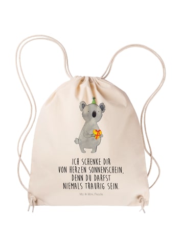 Mr. & Mrs. Panda Stoffbeutel Koala Geschenk mit Spruch in Creme