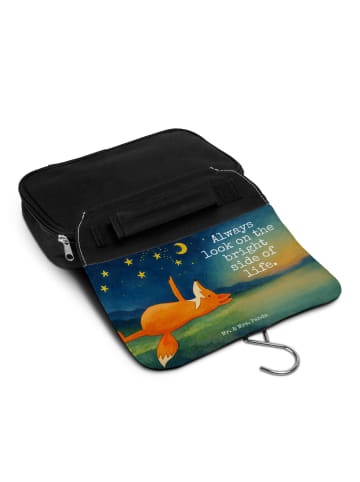 Mr. & Mrs. Panda Schminktasche Fuchs Sterne Design mit Spruch in Weiß