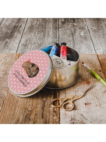 Mr. & Mrs. Panda Erinnerungsbox Einhorn Meerschweinchen mit Spruch in Rot Pastell