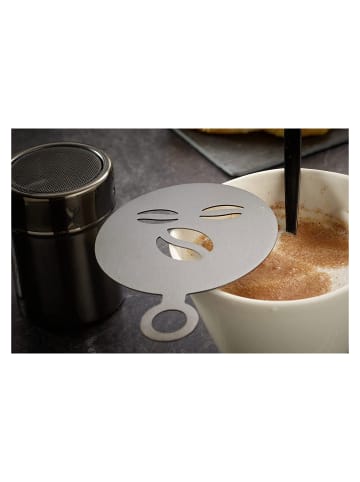 Echtwerk 23 tlg. Set Kaffeezuberhör-Set "Barista Art" 350 ml in Schwarz