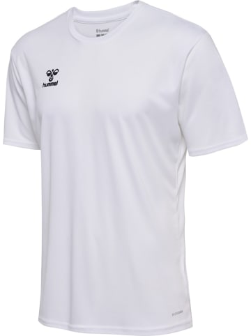 Hummel T-Shirt "Hmlessential Jersey S/S" in Weiß