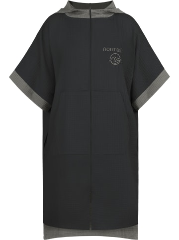 normani Badeponcho Niramey in Schwarz