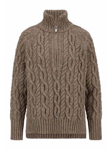 Hessnatur Hessnatur Strick Troyer Oversize aus Rhönwolle und europäischer Schurwolle in naturbeige