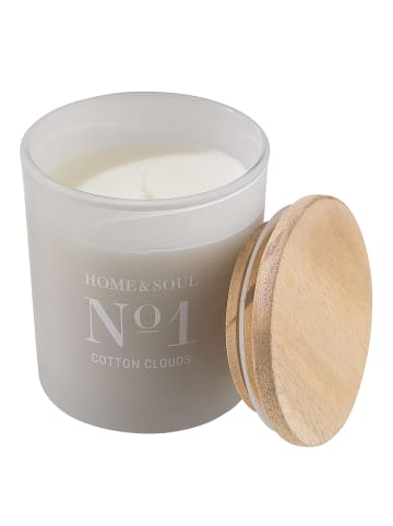 Butlers Duftkerze HOME & SOUL Cotton Clouds in Weiß