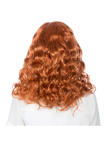 tectake Wundervolle, rotbraune Locken, rot