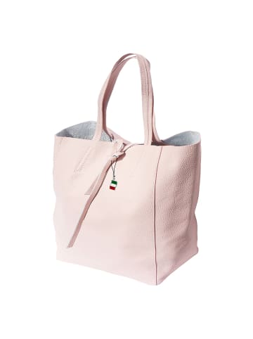 Florence Florence Shopper, Schultertasche Leder rosa ca. 30cm