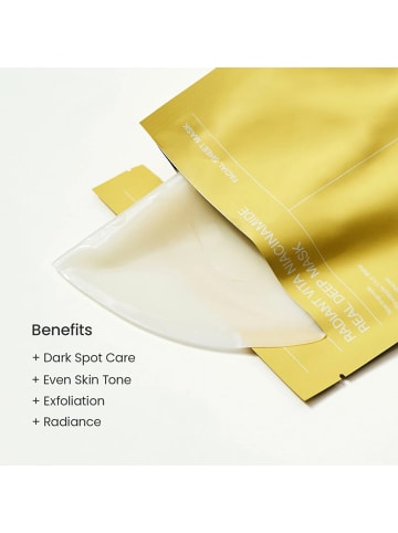 BIODANCE Gesichtsmasken Radiant Vita Niacinamide Real Deep Mask, 34 g