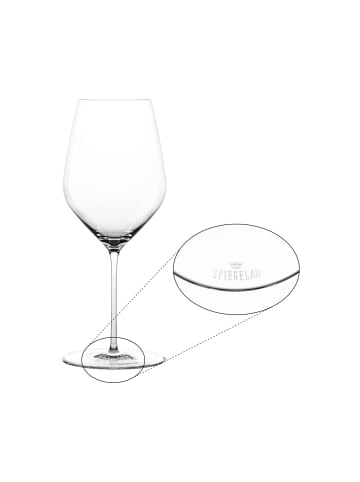 Spiegelau 6er Set Bordeauxgläser Hi-Lite 650 ml in transparent