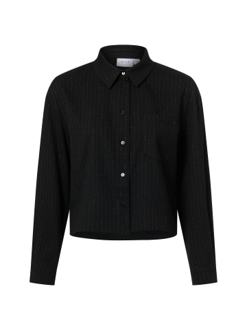 Vila Bluse VIMagnolia in schwarz silber