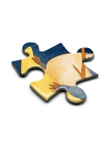 Mr. & Mrs. Panda Puzzle Pinguin Mond Design ohne Spruch in Weiß