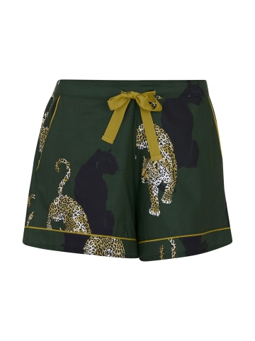 Cyberjammies Olive Shorts Nachtwäsche in grün
