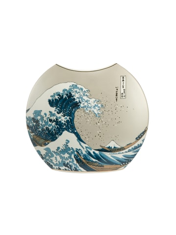Goebel Vase " Katsushika Hokusai - Die Welle " in Hokusai - Welle