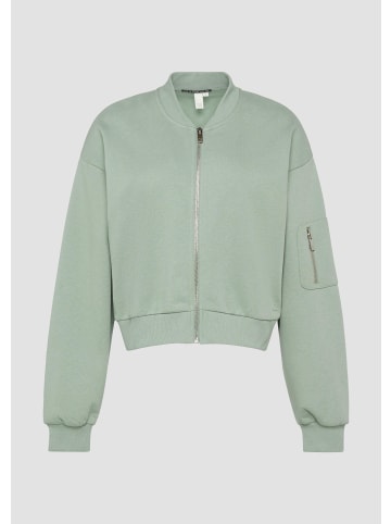 QS Sweatshirt in 7219_salbeigrün