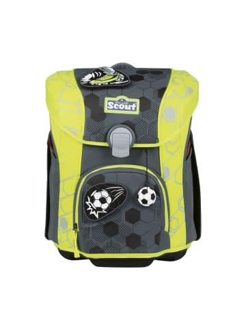 Scout Scout Micro Schulranzen-Set 4 Superflash Extreme Soccer Star