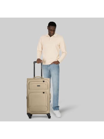 Smartbox Edition 04 4 Rollen Trolley 67 cm mit Dehnfalte in beige