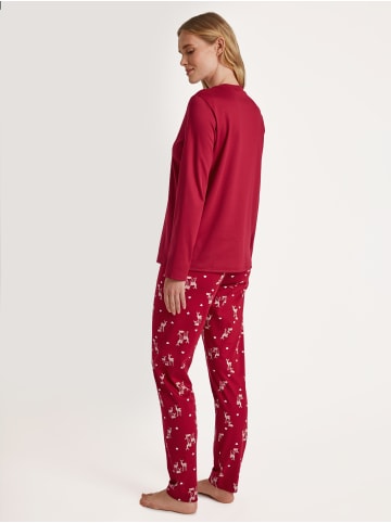 Calida Pyjama in rio red