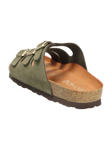 ROHDE Klassische Pantoletten in Grün