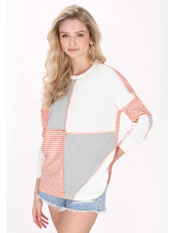 IZIA Sweatshirt in Multicolor Orange