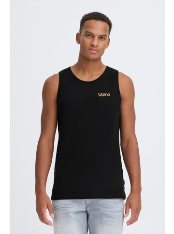 BLEND Rundhalsshirt BHFlok in Schwarz
