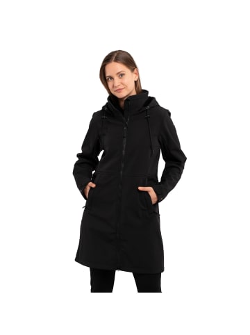 Icepeak Agaram Softshellmantel mit Kapuze in Schwarz
