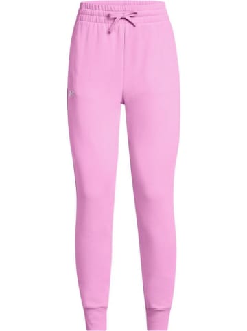 Under Armour Sweat Pant "Ua Rival Fleece Jogger" in Pink