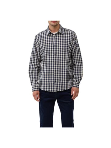 S.OLIVER RED LABEL Langarmhemd in Blau