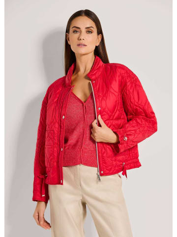 MADELEINE Jacke aus leicht wattiertem Sommer-Stepp in rot