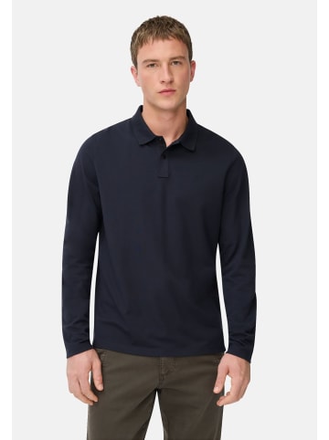 Camel Active Polo Shirt mit Cooling Performance in Navyblau