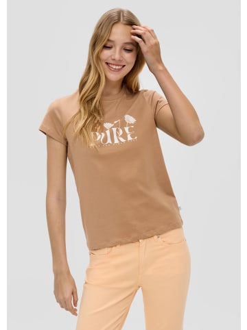 QS T-Shirt in 84D1_sandstein