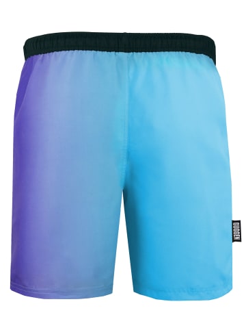 GUGGEN MOUNTAIN Badehose Bunt in Blau
