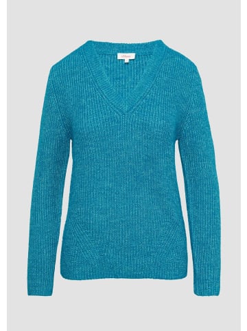 s.Oliver Strickpullover in 6469_petrol