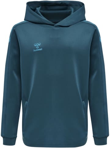 Hummel Hummel Hoodie Hmlcore Multisport Unisex Kinder Atmungsaktiv Feuchtigkeitsabsorbierenden in BLUE CORAL