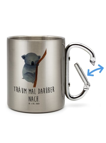 Mr. & Mrs. Panda Teetasse Koalabär mit Spruch in Silber