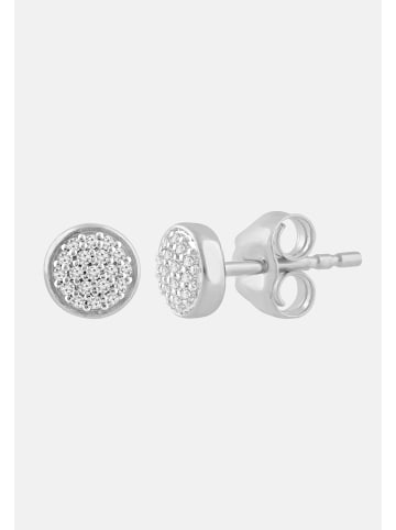 Diamant Exquis Ohrringe aus 375 Weißgold mit Diamant
