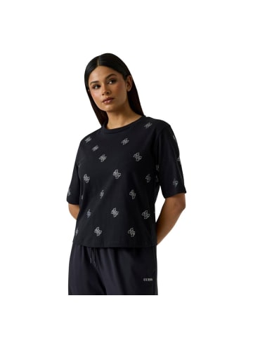 Guess Active Schwarz Baumwolle T-Shirt