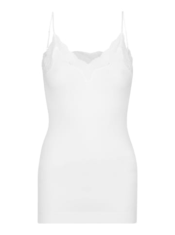 Seamless Basic Top Fab in White