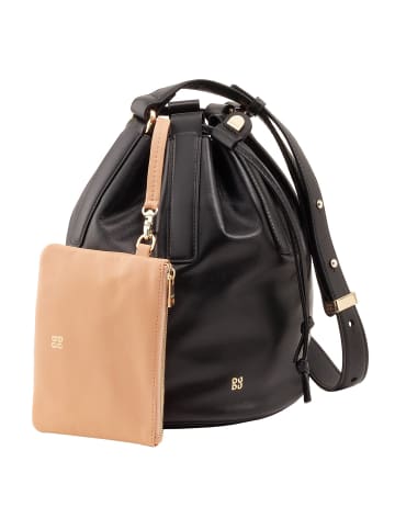 DuDu Filicudi Beuteltasche Leder 19 cm back rosa